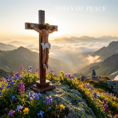 GRAIN OF FAITH CROSS - 17" in