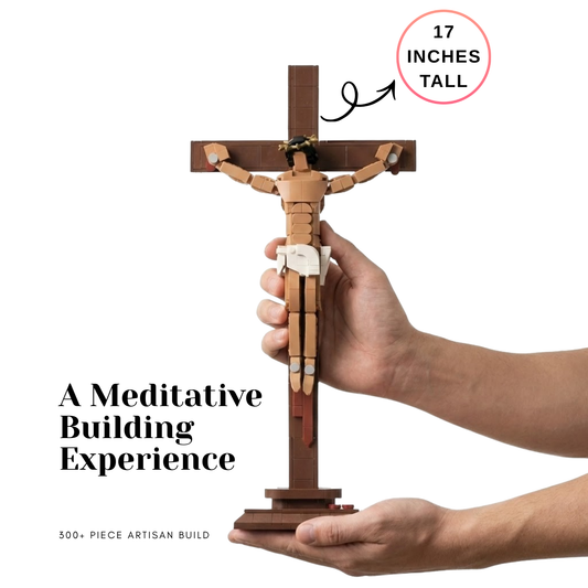 GRAIN OF FAITH CROSS - 17" in