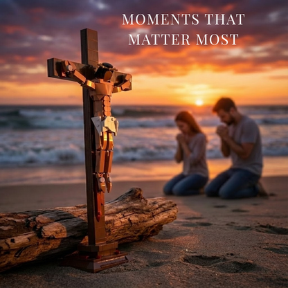 GRAIN OF FAITH CROSS - 17" in