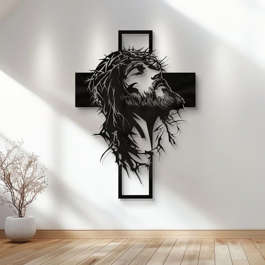 Grain of Faith: Metal Wall Sign